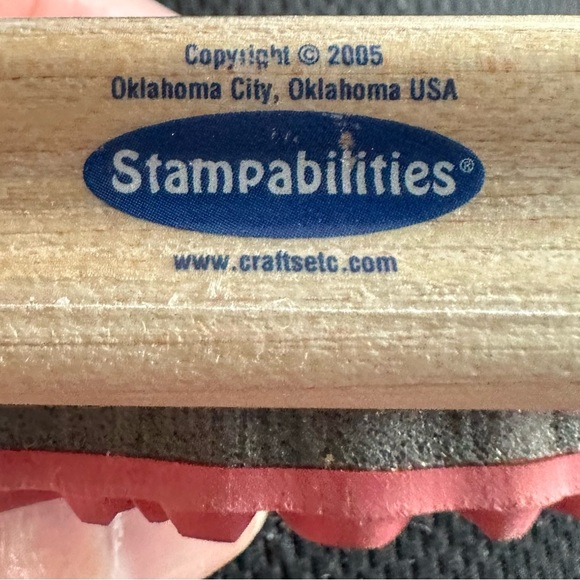 Stampabilities Rubber stamp: Wow! Star D1072 from the year 2005, NEW - Picture 3 of 4